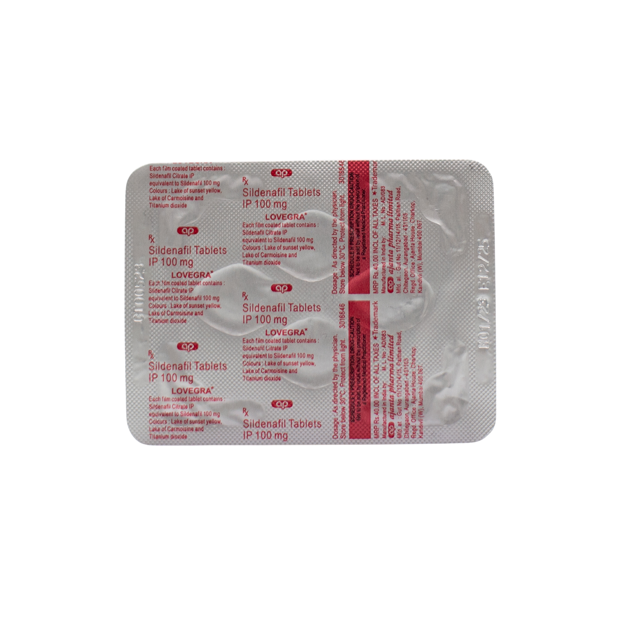 Lovegra tablete 100mg za žene